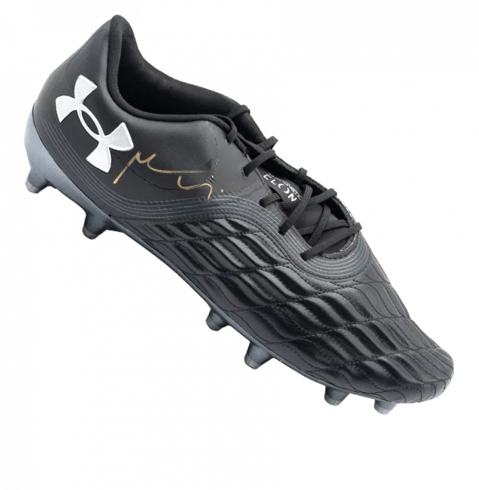 Icons Maro Itoje Signed Under Armour Clone Magnetico Rugby Boot In Bubble Frame: Option 1