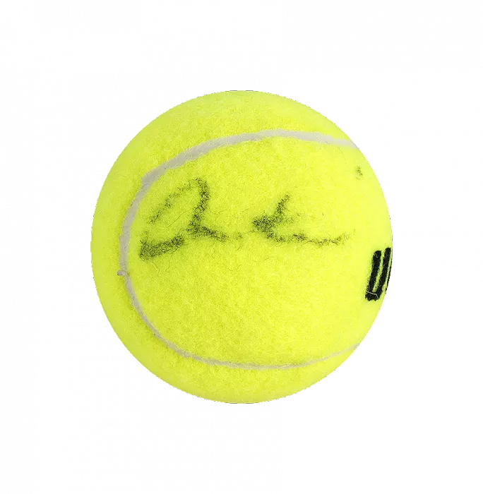 Icons Martina Hingis Signed Penn Tennis Ball In Acrylic Case
