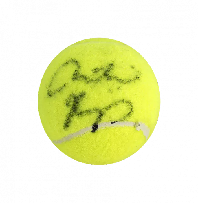 Icons Martina Hingis Signed Penn Tennis Ball In Acrylic Case