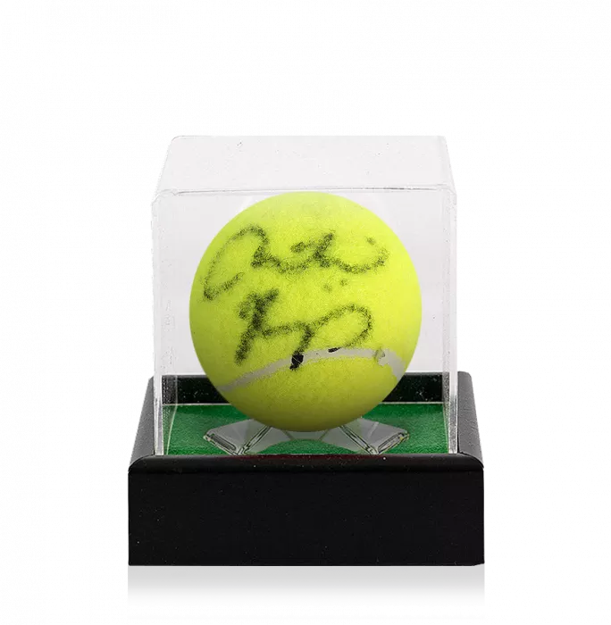 icons Martina Hingis Signed Penn Tennis Ball In Acrylic Case