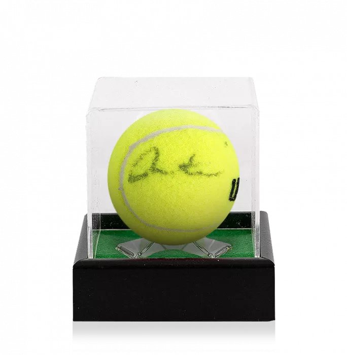 icons Martina Hingis Signed Penn Tennis Ball In Acrylic Case