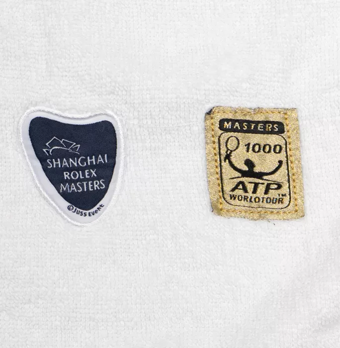 Icons MATCH USED Roger Federer 2012 Shanghai Masters Towel: Quarter-Final Vs Marin Cilic