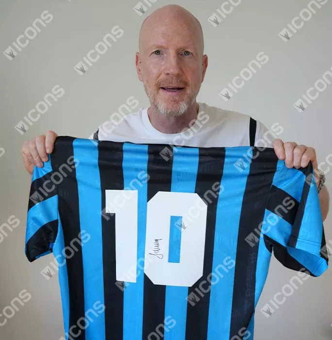 Icons Matthias Sammer Back Signed Internazionale 1992-93 Home Shirt In Deluxe Packaging