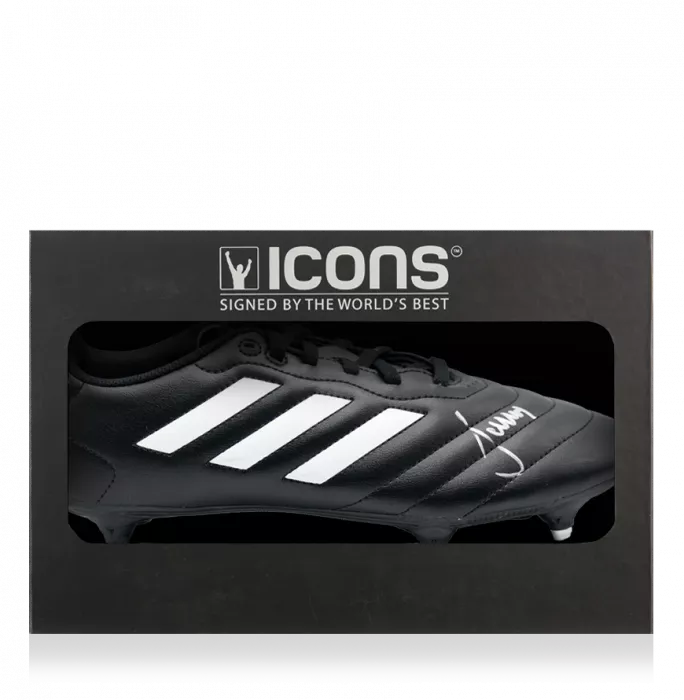 Icons Matthias Sammer Signed Adidas Boot In Deluxe Packaging