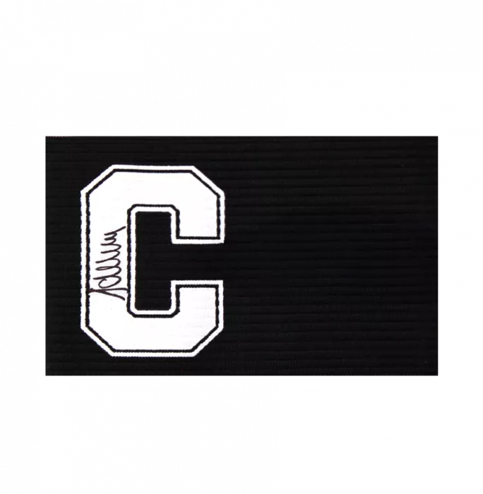 Icons Matthias Sammer Signed And Framed Captain's Armband