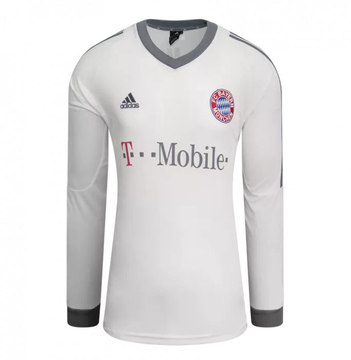 Icons Michael Ballack Back Signed FC Bayern Munich 2002-03 Away Shirt In Deluxe Packaging