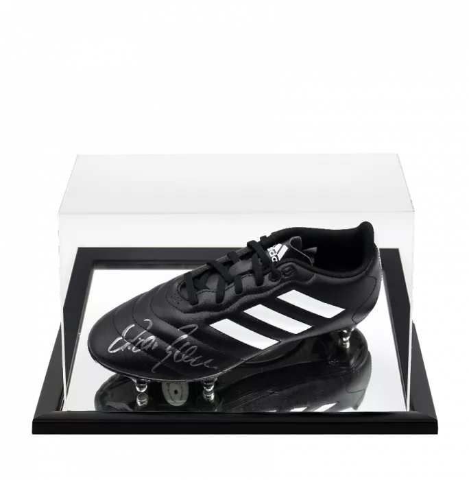 icons Michael Ballack Signed Adidas Boot In Acrylic Case