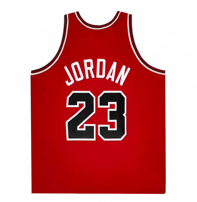 Icons Michael Jordan Signed Chicago Bulls 1986-87 Jersey: Mitchell & Ness Edition