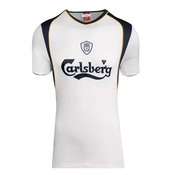 Icons Michael Owen Back Signed Liverpool 2001-02 Away Shirt In Hero Frame: Option 1