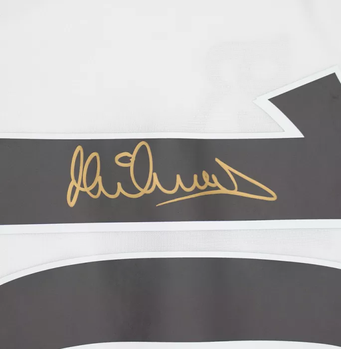 Icons Michael Owen Official Ballon D'Or™ Back Signed And Hero Framed Liverpool 2001-02 Away Shirt