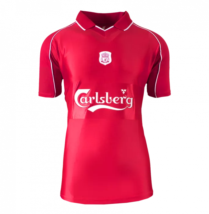 Icons Michael Owen Official UEFA Champions League Back Signed And Hero Framed Liverpool 2000-01 Home Shirt