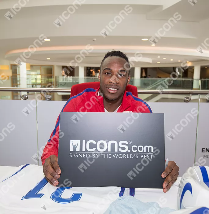 Icons Michail Antonio Back Signed West Ham United 2022-23 Home Shirt In Classic Frame