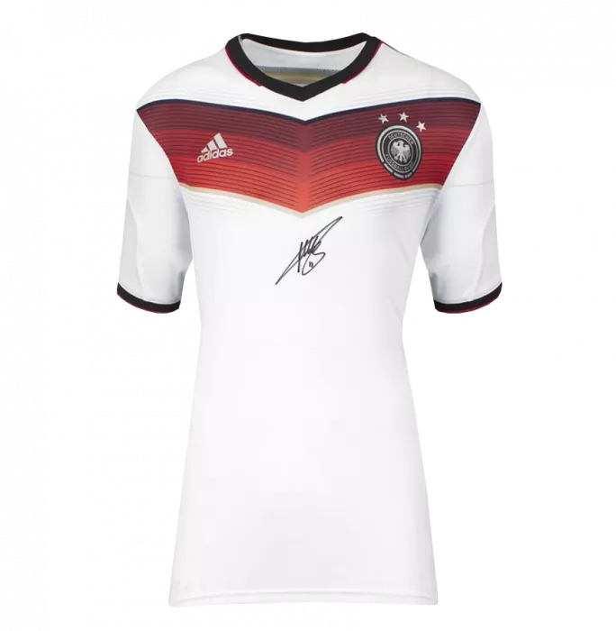 Icons Miroslav Klose Official 2014 FIFA World Cup™ Front Signed And Hero Framed Germany 2014 Home Shirt