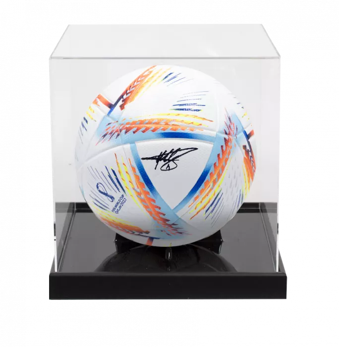 icons Miroslav Klose Signed FIFA World Cup Football In Acrylic Case