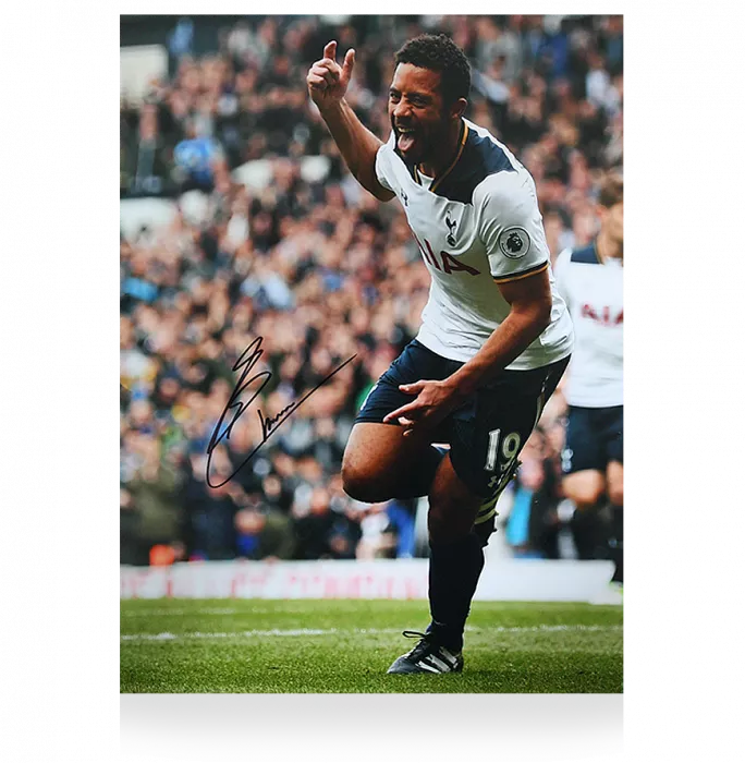 icons Mousa Dembele Signed Tottenham Hotspur Photo: Goal vs Bournemouth