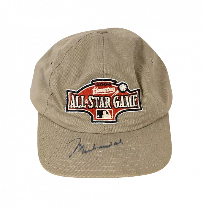 Icons Muhammad Ali Signed Cap - 2004 MLB All Stars (OA-8424289)