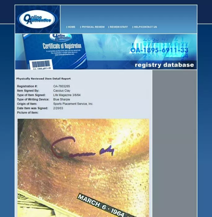 Icons Muhammad Ali Signed Life Magazine - March 1964 Cassius Clay Autograph (OA-7803265)