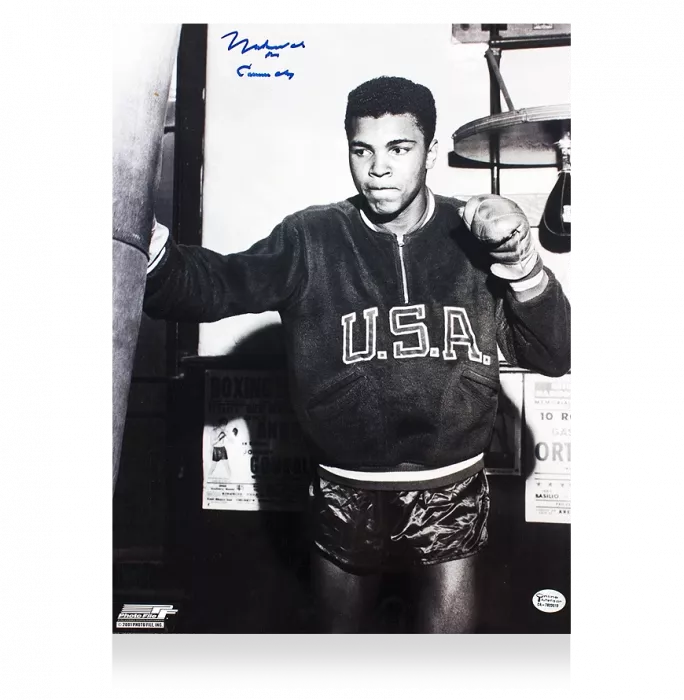 Icons Muhammad Ali Signed Print: Cassius Clay Special Edition Signature