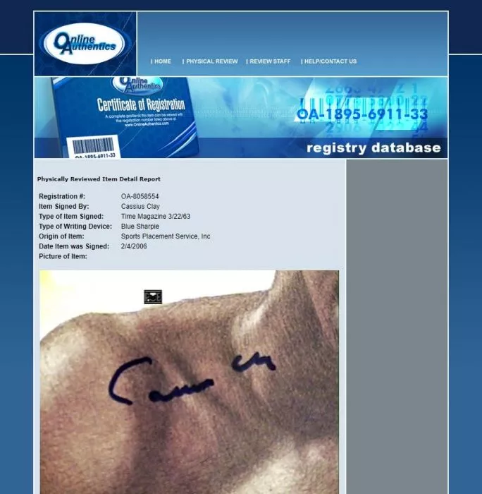 Icons Muhammad Ali Signed Time Magazine - March 1963 Cassius Clay Autograph (OA-8058554)