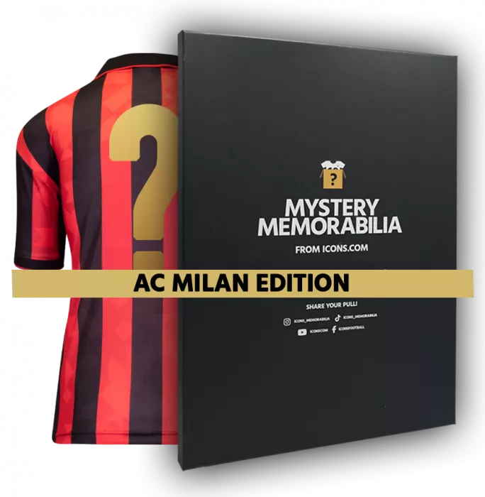 Icons Mystery Memorabilia Signed Shirt Box: AC Milan Edition