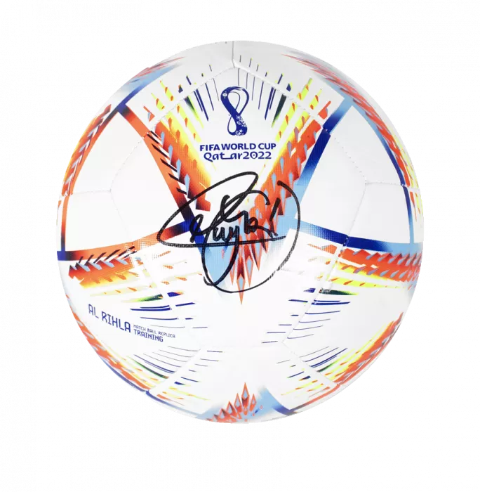 icons Neymar Jr Signed 2022 FIFA World Cup Football