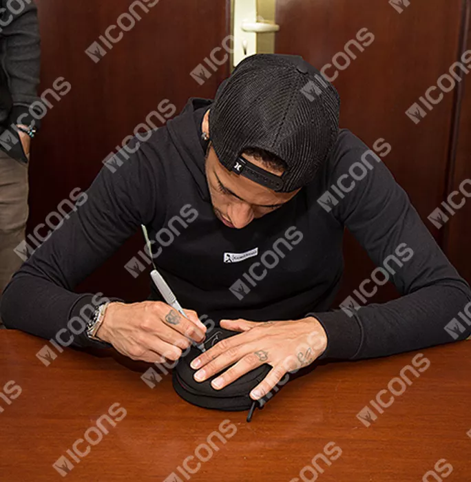 Icons Neymar Jr Signed Beats Solo2 On-Ear Headphone Case