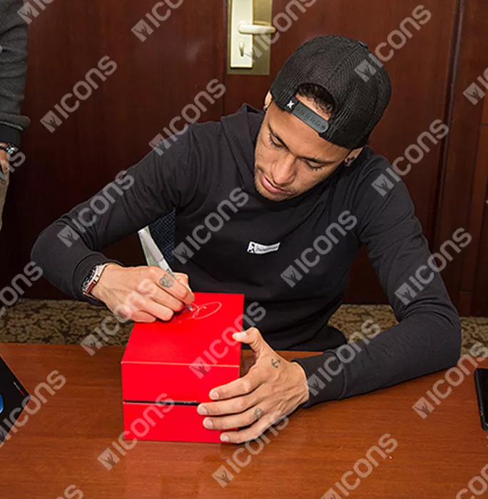 Icons Neymar Jr Signed Beats Solo2 On-Ear Headphone Inner Box