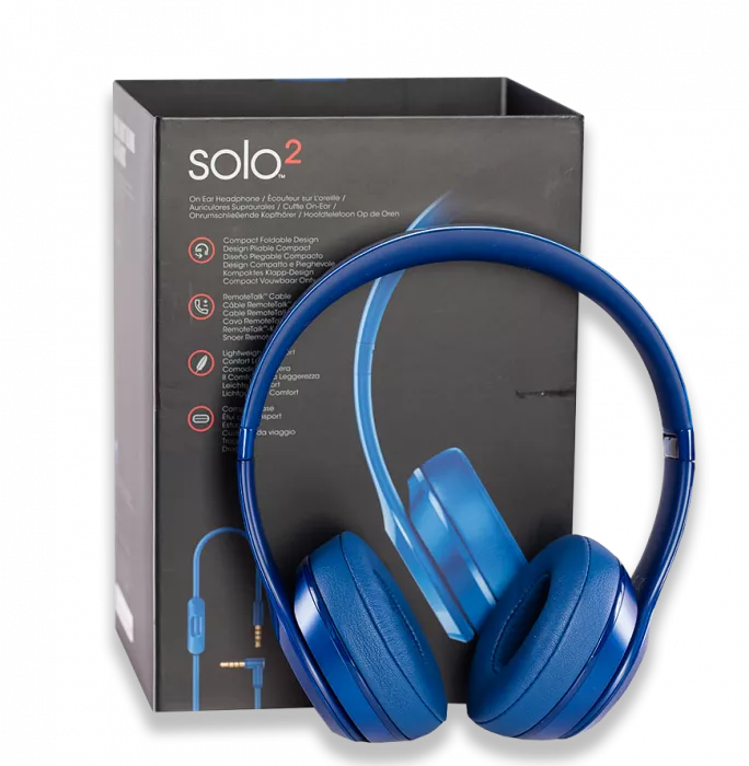 Icons Neymar Jr Signed Beats Solo2 On-Ear Headphone Inner Box