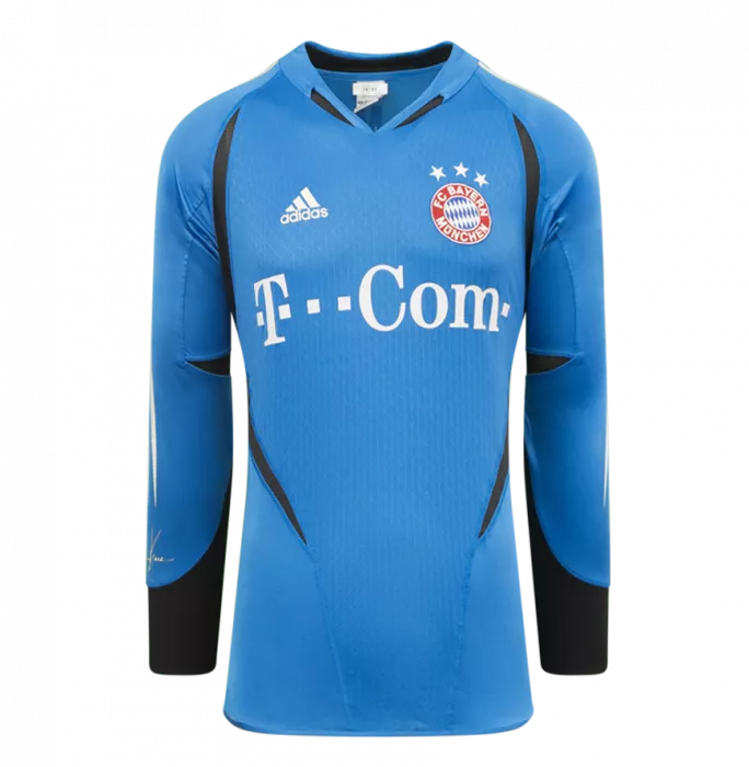 Icons Oliver Kahn Back Signed FC Bayern Munich 2004-05 Goalkeeper Shirt In Classic Frame