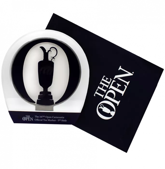 Icons Open Tee Marker With Acrylic Case & Bag - Hole 9 (2 Of 2)