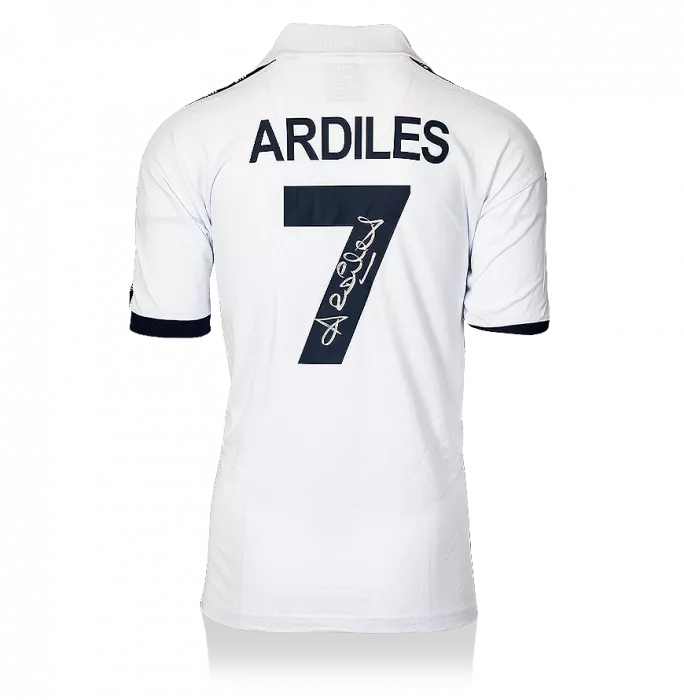 Icons Ossie Ardiles Back Signed Tottenham Hotspur 1978 Home Shirt