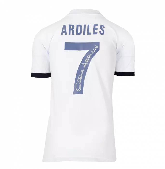 Icons Ossie Ardiles Official Tottenham Hotspur Signed And Framed 1978 Home Shirt