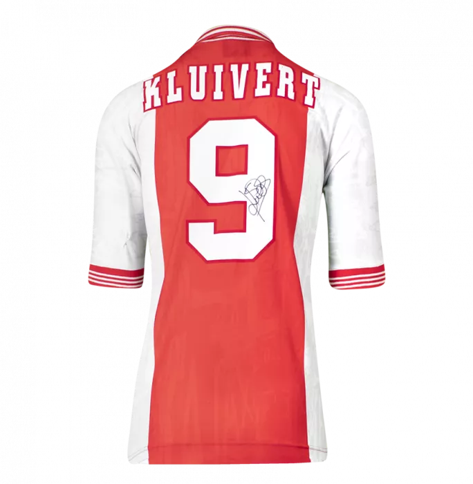 Icons Patrick Kluivert & Clarence Seedorf Signed AFC Ajax Shirts In Classic Dual Frame