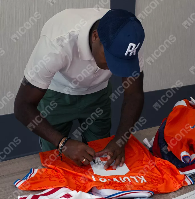Icons Patrick Kluivert & Clarence Seedorf Signed Netherlands Shirts In Classic Dual Frame