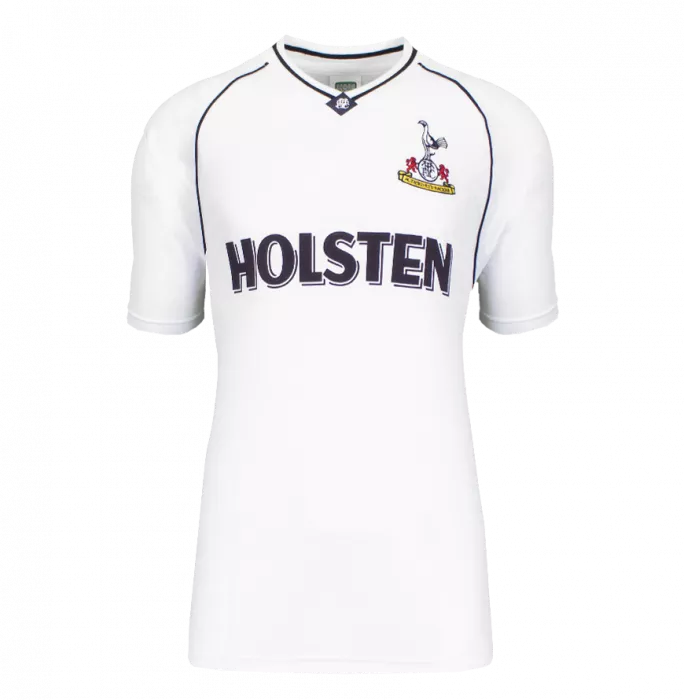 Icons Paul Gascoigne Back Signed Tottenham Hotspur 1991 Home Shirt In Hero Frame: Option 1