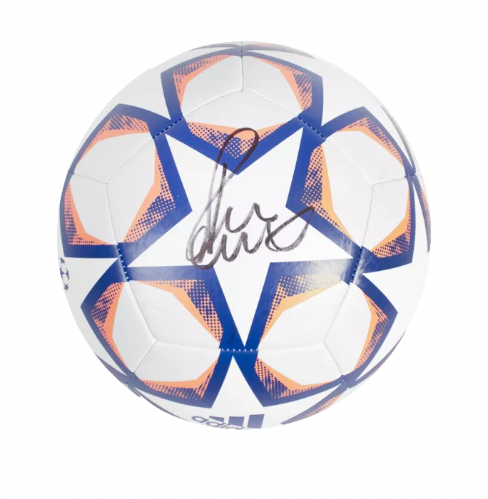 icons Paul Scholes Signed UEFA Champions League Football