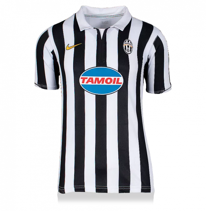 Icons Pavel Nedved Back Signed Juventus 2006-07 Home Shirt