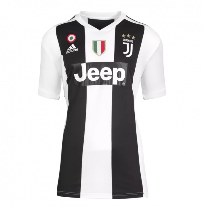 Icons Pavel Nedved Back Signed Juventus 2018-19 Home Shirt With Fan Style Numbers In Classic Frame
