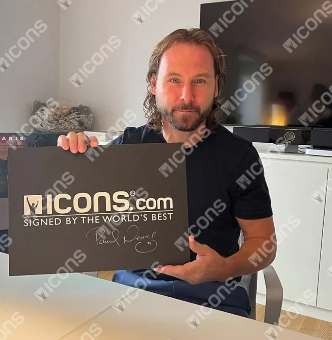 Icons Pavel Nedved Back Signed Juventus 2020-21 Home Shirt With Fan Style Numbers In Hero Frame: Option 1