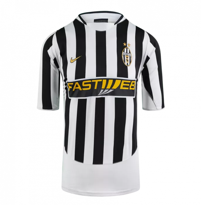 Icons Pavel Nedved Official UEFA Champions League Back Signed And Hero Framed Juventus 2003-04 Home Shirt