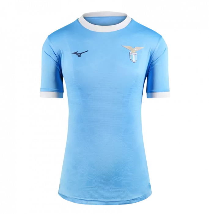 Icons Pavel Nedved Official UEFA Champions League Back Signed And Framed SS Lazio 2025-26 Home Shirt With Fan Style Numbers