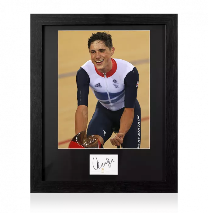 icons Peter Kennaugh Signed Team GB Card and Photo Frame: Option 1