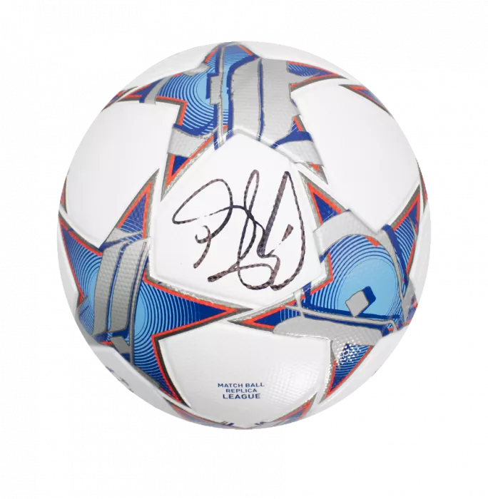 Icons Petr Cech Official UEFA Champions League Signed Football In Acrylic Case
