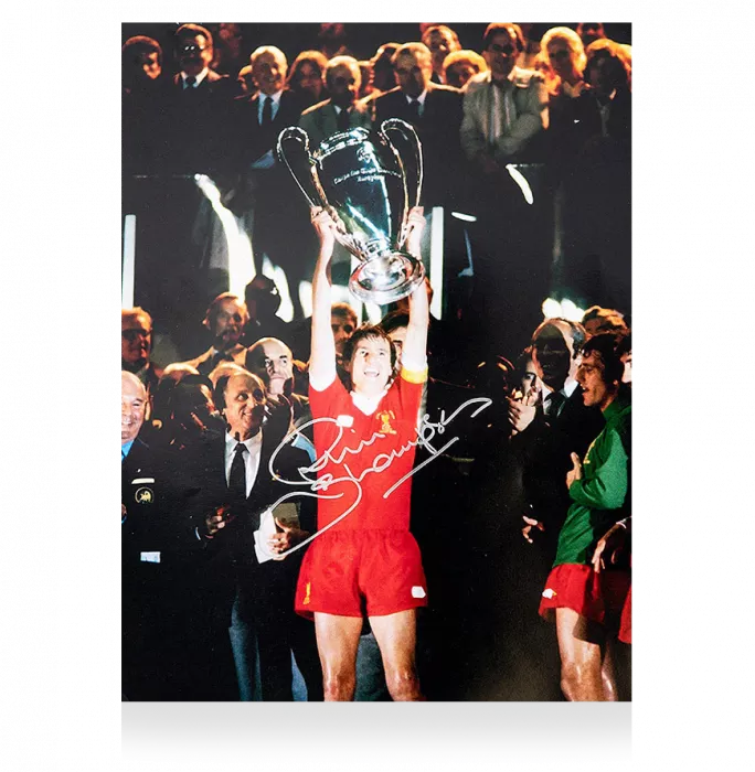 Icons Phil Thompson Signed Liverpool Photo: 1981 European Cup Winner