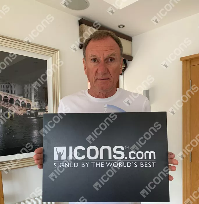 Icons Phil Thompson Signed Liverpool Photo In Premium Photo Frame