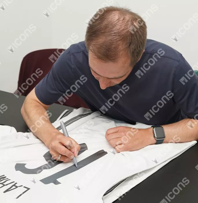 Icons Philipp Lahm Official 2014 FIFA World Cup™ Back Signed And Hero Framed Germany 2014 Home Shirt