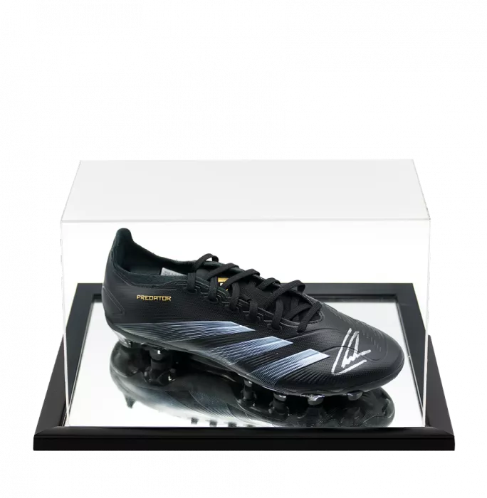 icons Philipp Lahm Signed Adidas Predator Boot In Acrylic Case