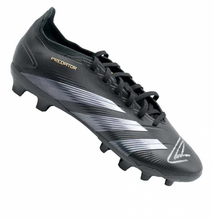 Icons Philipp Lahm Signed Adidas Predator Boot In Bubble Frame: Option 1