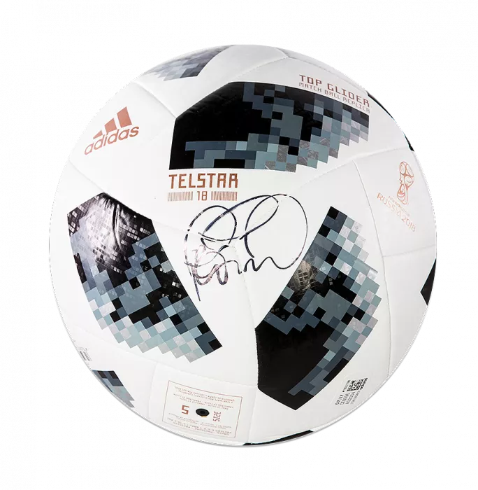 icons Philippe Coutinho Signed 2018 FIFA World Cup Telstar 18 Football