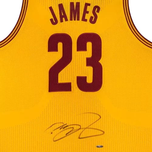 Icons PRE-ORDER LeBron James Signed Cleveland Cavaliers Authentic Adidas Alternate Jersey